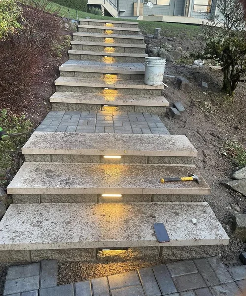 Staircase project completed in Sammamish 